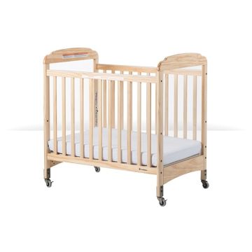 Foundations Next Gen Serenity Fixed Side Compact Crib Clearview
