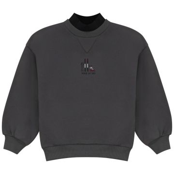 Calla Lili SWEATSHIRT W MOCKNECK 