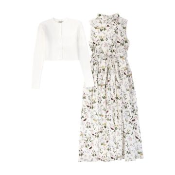 Viva Valentina Garden Drop Waist Dress Set Floral