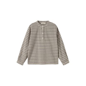 Marmar Tokyo Pilot Navy Check shirt