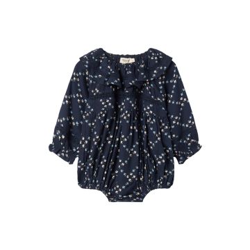 Marmar Rita French Flower Romper