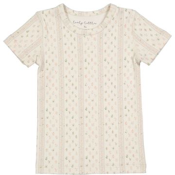 Lovely Littles The Printed SS Tee - Lux Pointelle 