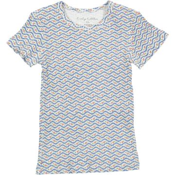Lovely Littles The Printed SS Tee - Elsie Denim