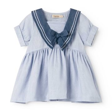 Marmar Daki Dress Blue Mist