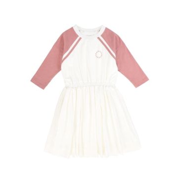 Bamboo Raglan Logo Dress 