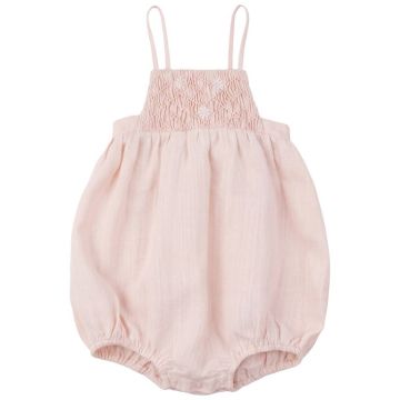 Calla Lili BABY GIRL LINEN ROMPER