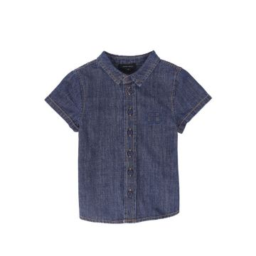 Bamboo Denim Logo SS Shirt