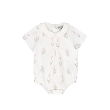 Bace Scattered Floral Collar Romper 