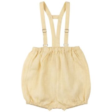 Calla Lili BABY BOY LINEN ROMPER 