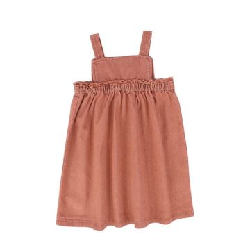 Bamboo Emblem High Waisted Ruffle Jumper