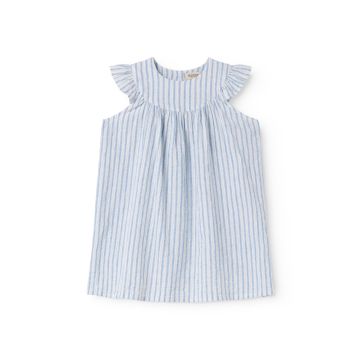 Marmar Dhana Dress Surf Blue Stripe