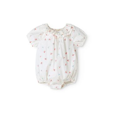 Marmar Rosetta Romper Poppy