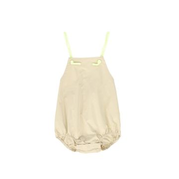 Bace Poplin Rope String Bubble Romper