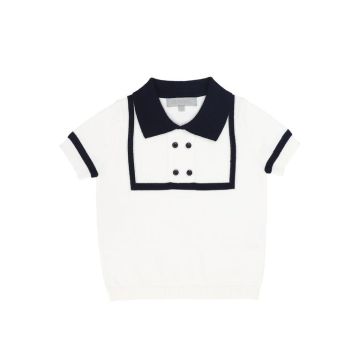 BAce Collared Trim Sweater 