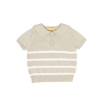 Le Bourdon Trim Knit SS Sweater