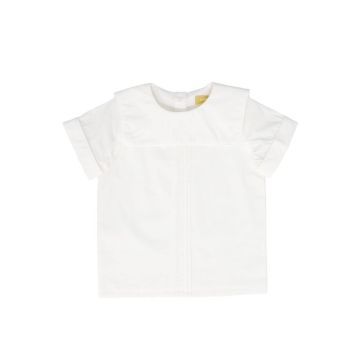 Le Bourdon Piped Trim Blouse