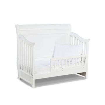 Legacy Classic Kids Madison Toddler Daybed and Guard Rail (For Use with 2830-8900 Crib) Natural White Painted