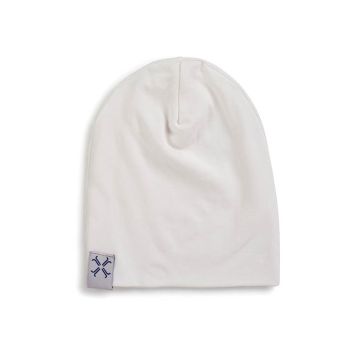 Jacqueline & jac Natural white beanie