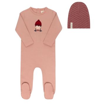 Ely's and Co Autumn Collection Footie+Beanie