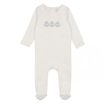 Bonjoy Embroidered Footie