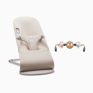 BabyBjorn Bouncer Bliss and Toy Bar Bundle