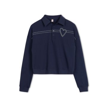 Poet Heart Collar Tee