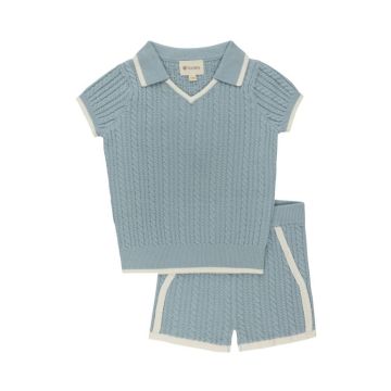 Looms Embroidered Trim Boys Knit Trim Set