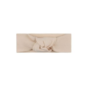 Ely's and Co Ribbed Floral Embroidered Knot Headband