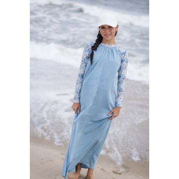 Poet Lily Jumper Light Blue