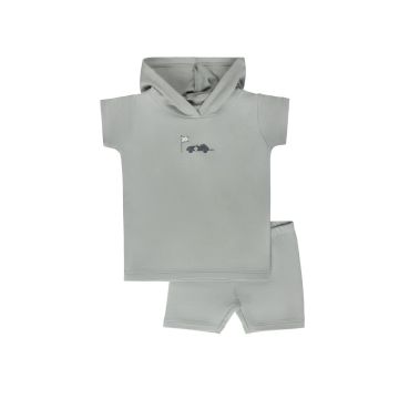 Aurora Race Car Collection Blue Tshirt + Shorts