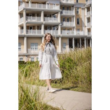 Poet Dahlia Dotted Dress