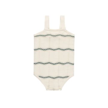 Looms Wave Knit Collection Boys Romper