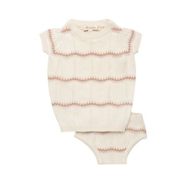 Looms Wave Knit Collection Girls 2Pc Set