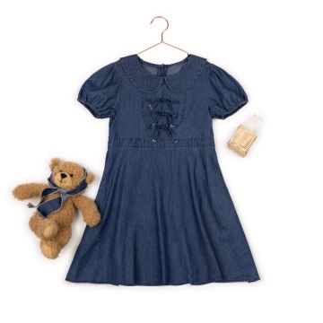 Bellabini Dark Denim Bow Dress