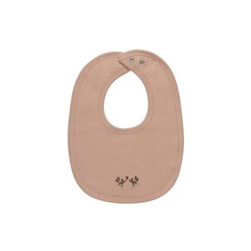 Ely's and Co Floral Embroidered Collar Bib