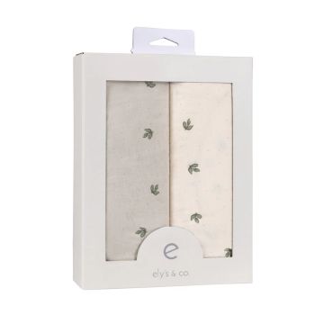 Elys and Co Crib/Toddler Bed Sheets, 2 pack