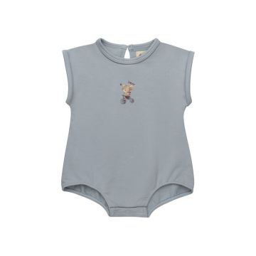 Ely's and Co French Terry Mouse Collection Romper 