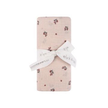 Ely's and Co Berry Collection - Strawberry - Muslin Swaddle / One size