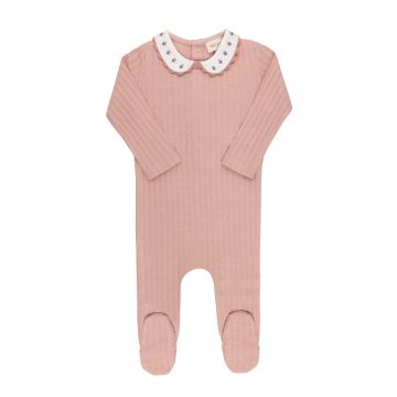 Looms Wave Collection Tulip Collar Footie Rose Tulip
