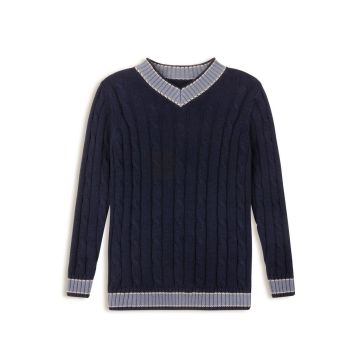 Looms Cable Knit Boys Sweater