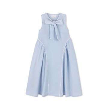 Velvette Label Blue Bow Dress