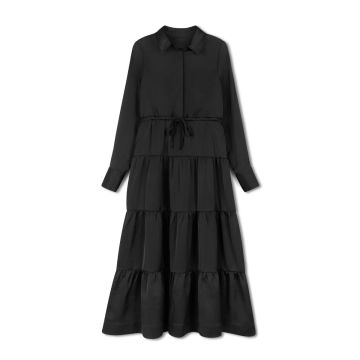 Daintti BLACK TIERED MIDI