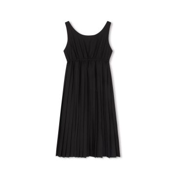 Velvette Label BLACK PLEATED JUMPER