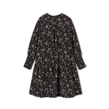 Velvette Label FLORAL COLLAR DRESS