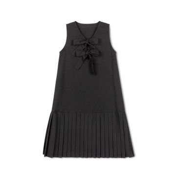 Velvette Label BLACK BOW JUMPER