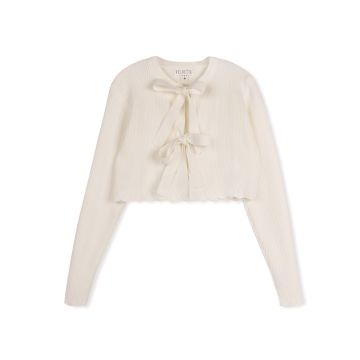 Velvette Label TIE CARDIGAN
