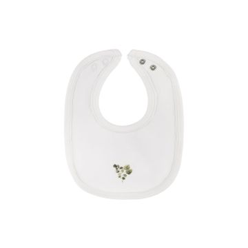 Ely's and Co Watercolor Cradle Collection Ivory Boy Bib