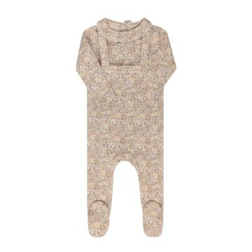 Aurora Cotton Liberty Print Bodysuit and overalls