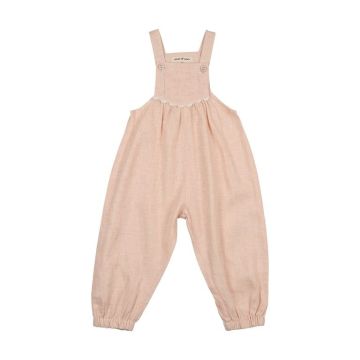 Ann of Nan Hush Pink Oak Overalls Long