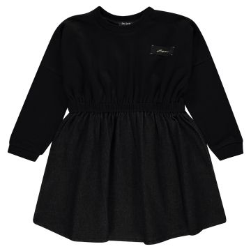 Jaybee Mock 2-piece Denim Dress